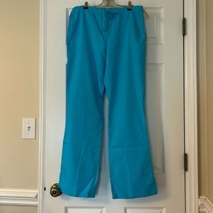 Cherokee workwear scrubs pants size xs style 4101 colour turquoise